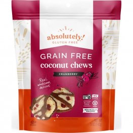 Absolutely Gluten Free Coconut Chews With Cranberry 5oz