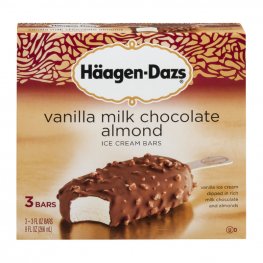 Haagen-Dazs Vanilla Milk Chocolate Almond 3pk