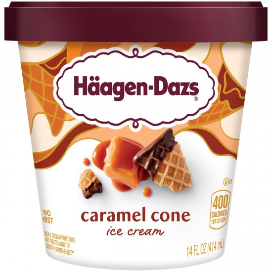 Haagen-Dazs Caramel Cone 14oz