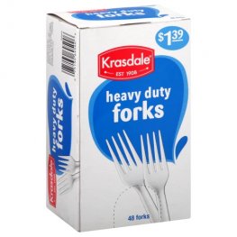 Krasdale Heavy Duty Forks 48Pk