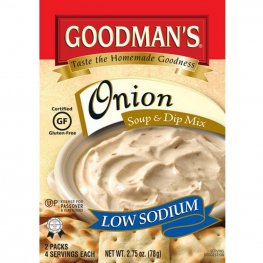 Goodman's Low Sodium Onion Soup & Dip Mix 2.75oz