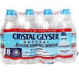 Crystal Geyser Alpine Spring Water 8pk