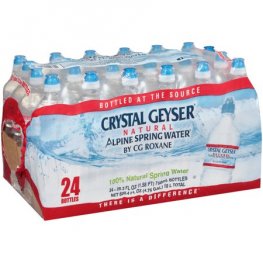 Crystal Geyser Spring Water 24Pk