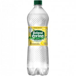 Poland Spring Sparkling Water Lively Lemon 1L