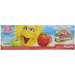 Apple & Eve 100% Juice Big Bird's Apple 125 ml, 8pk