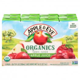 Apple & Eve Organics Apple Juice 8Pk