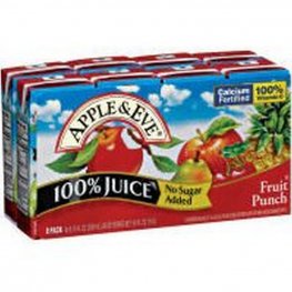 Apple & Eve 100% Juice Fruit Punch 8pk 6.75 fl oz