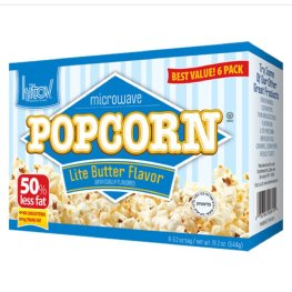 Kitov Microwave Popcorn Lite Butter Flavor 19.2oz