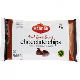 Haddar Chocolate Chips Real Semi-Sweet 9oz