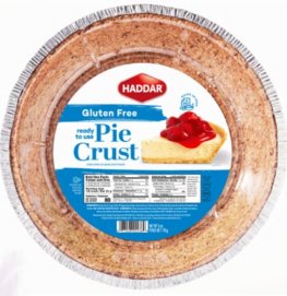 Haddar Gluten Free Pie Crust 6oz