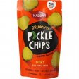 Haddar Pickle Chips Fiery Spicy 3oz