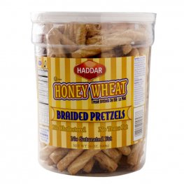 Haddar Honey Wheat Pretzels 24oz