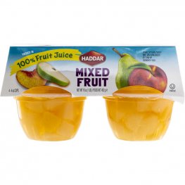 Haddar Mixed Fruit Cups 4pk