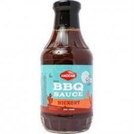 Haddar Hickory BBQ Sauce 18oz