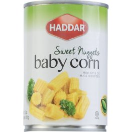 Haddar Sweet Baby Corn Nuggets 15oz