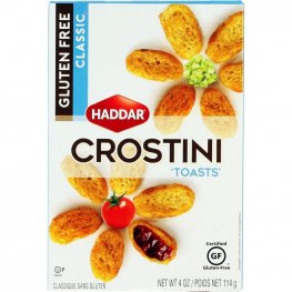 Haddar Crostini Toasts Lightly Salted 4oz