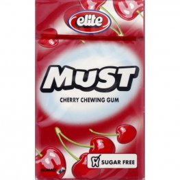Elite Must Sugar Free Cherry Gum 1oz