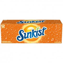 Sunkist Orange Soda 12Pk