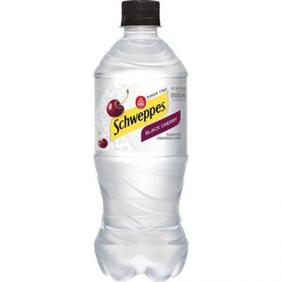 Schweppes Cherry Seltzer 20oz