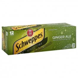 Schweppes Ginger Ale 12Pk
