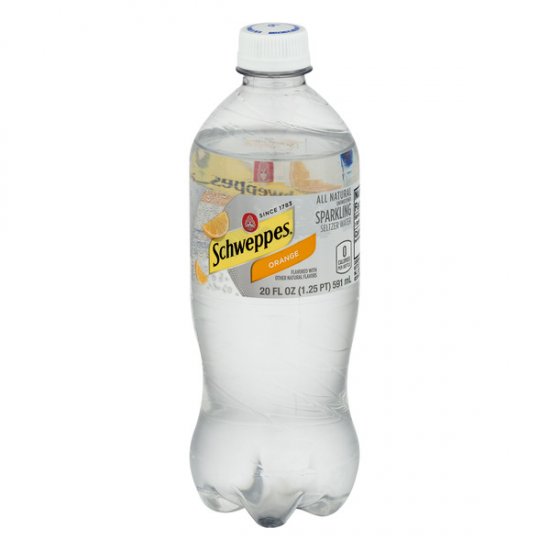 Schweppes Orange Seltzer 20oz