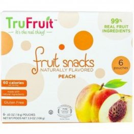 TruFruit Fruit Snacks Peach 6Pk