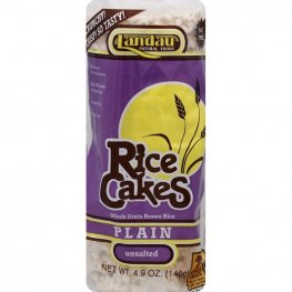 Landau Plain Unsalted Rice Cakes 4.9oz