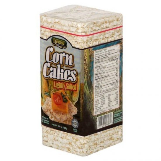 Landau Corn Cakes Lightly Salted 4.6oz