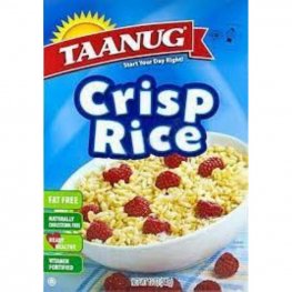 Taanug Crisp Rice Cereal 12oz