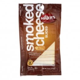 Miller's Sliced Smoked Cheese 5oz
