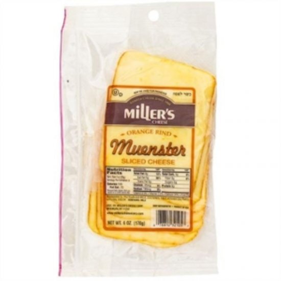 Miller\'s Orange Muenster Cheese 6oz