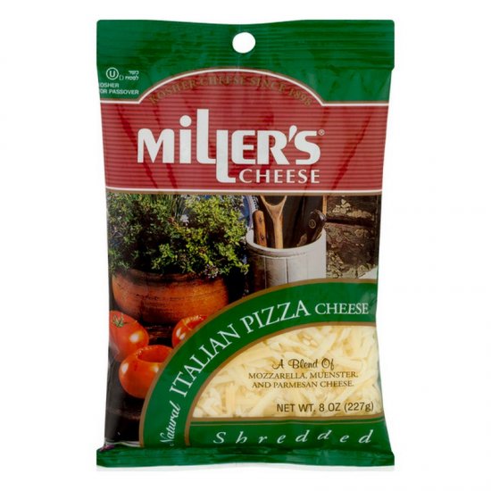 Miller\'s Shredded Italian Cheese 8oz