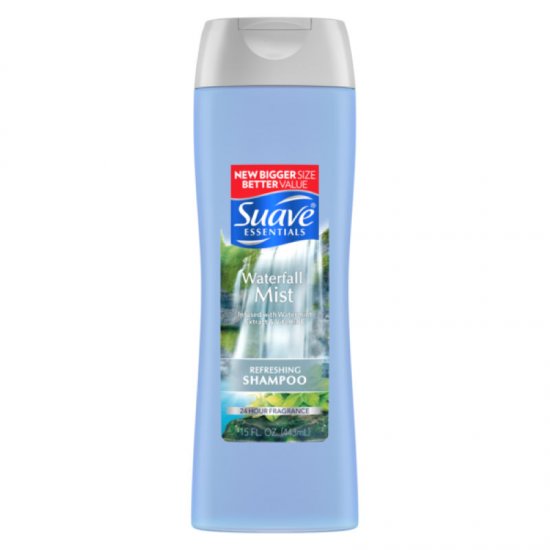 Suave Waterfall Mist Refreshing Shampoo 15oz