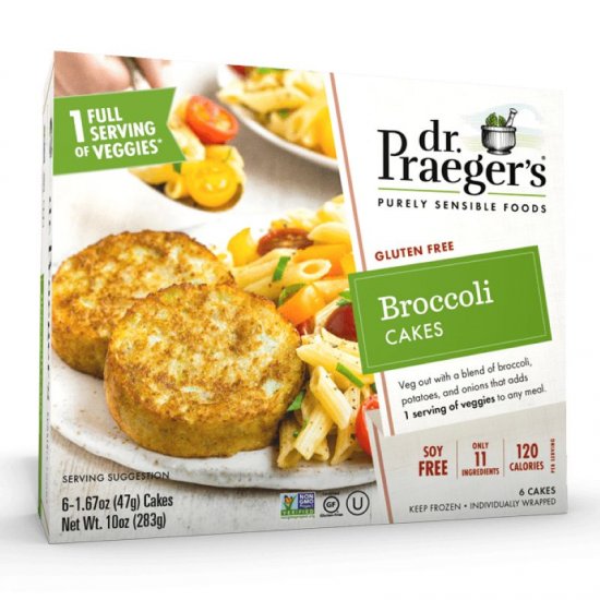 Dr. Praeger\'s Gluten Free Broccoli Cakes 10oz