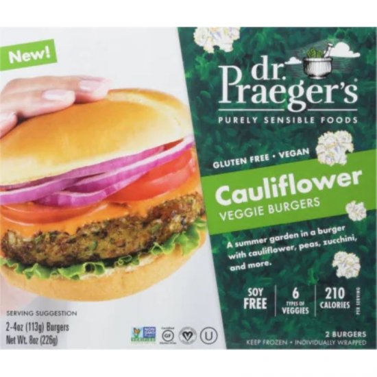 Dr. Praeger\'s Cauliflower Burger 2Pk