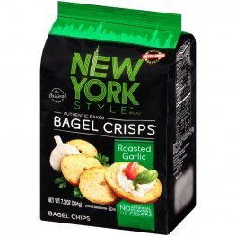 New York Style Bagel Chips Roasted Garlic 7.2oz