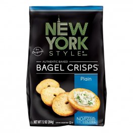 New York Style Bagel Crisps Plain 7.2oz