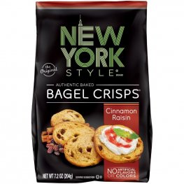 New York Style Bagel Chips Cinnamon Raisin 7.2oz