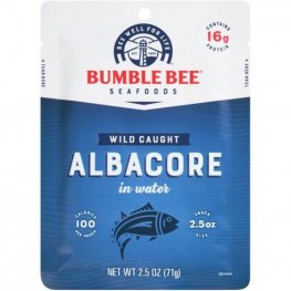 Bumble Bee Albacore in Water Pouch 2.5oz
