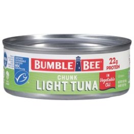 Bumble Bee Chunk Light Tuna In Oil 5oz