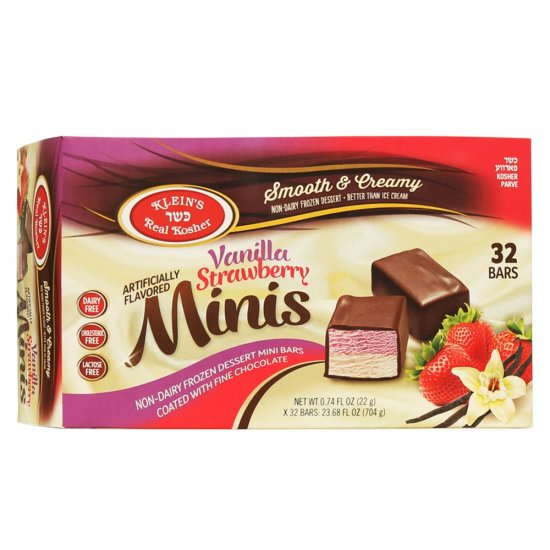 Klein\'s Vanilla Strawberry Minis 32Pk