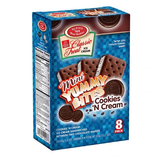 Klein\'s Classic Treat Cookies \'N Cream Mini Yummy Bites 8Pk