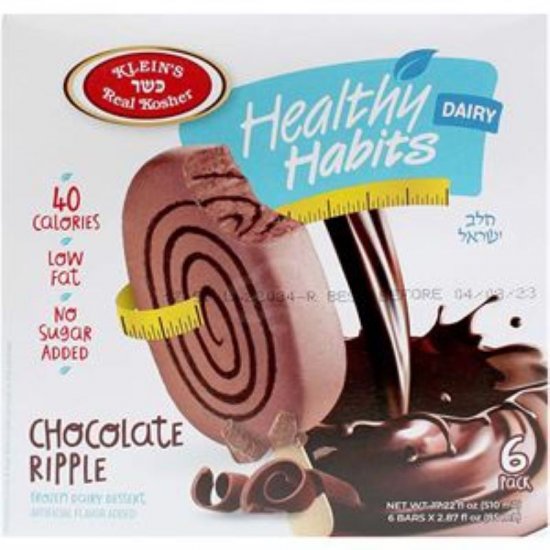 Klein\'s Healthy Habits Chocolate Ripple 6Pk