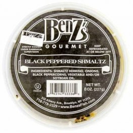 BenZ's Black Pepper Shmaltz Herring 8oz