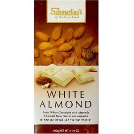 Schmerling\'s White Almond Chocolate Bar 3.5oz