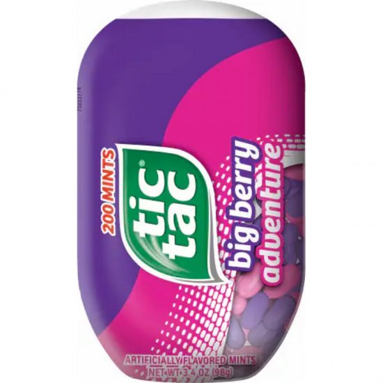 Tic Tac Big Berry Adventure 3.4oz