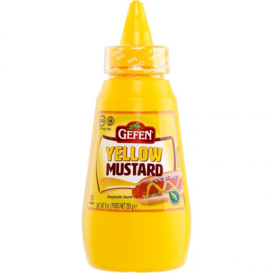 Gefen Yellow Mustard 9oz