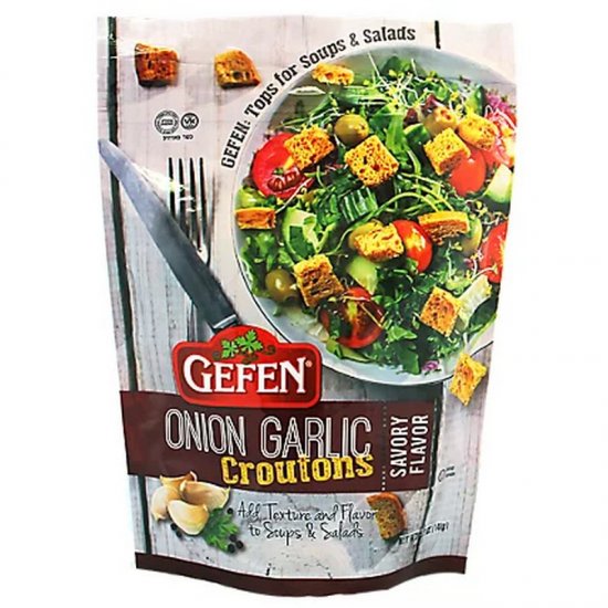 Gefen Onion Garlic Croutons 5.2oz