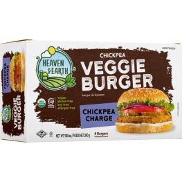 Heaven & Earth Chickpea Veggie Burger 4pk