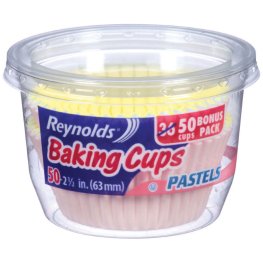 Reynolds Pastel 2.5" Baking Cups 50Pk